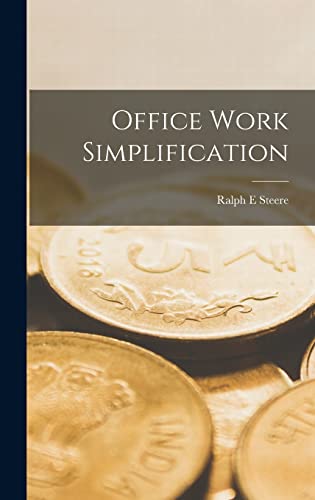 Imagen de archivo de Office Work Simplification a la venta por Lucky's Textbooks