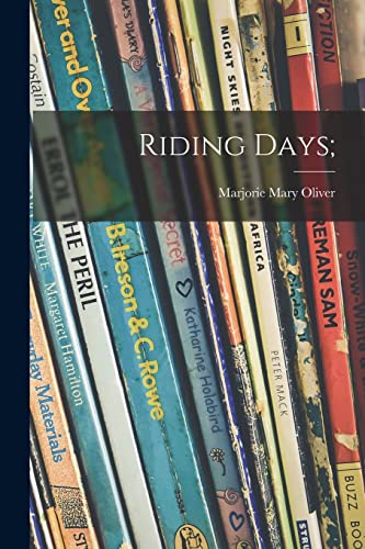 Beispielbild fr Riding Days; zum Verkauf von Lucky's Textbooks