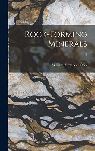 Beispielbild fr Rock-forming Minerals; 3 zum Verkauf von THE SAINT BOOKSTORE