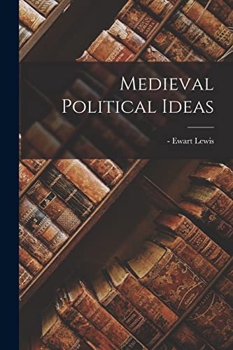 Stock image for Medieval Political Ideas for sale by GreatBookPrices