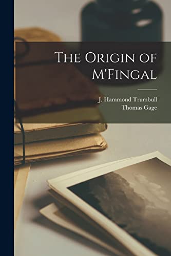 Stock image for The Origin of M'Fingal for sale by Ria Christie Collections