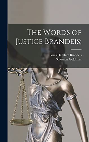 Stock image for The Words of Justice Brandeis; for sale by Lucky's Textbooks