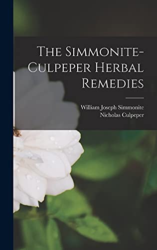 Stock image for The Simmonite-Culpeper Herbal Remedies for sale by WorldofBooks