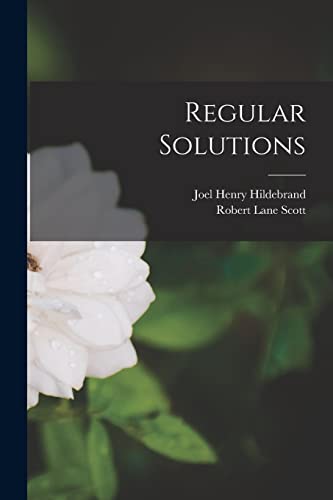 Beispielbild fr Regular Solutions zum Verkauf von Lucky's Textbooks