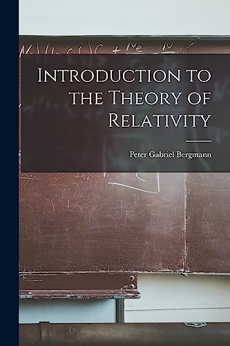 9781014221049: Introduction to the Theory of Relativity