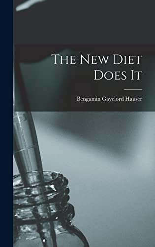 9781014312419: The New Diet Does It