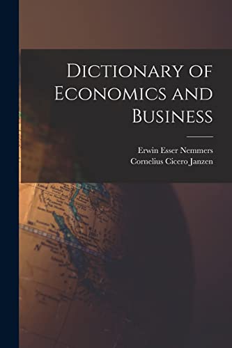 Stock image for Dictionary of Economics and Business for sale by GreatBookPrices