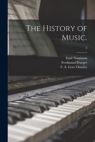 Stock image for The History of Music.; 3 for sale by Chiron Media