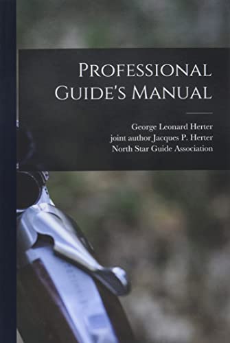 9781014414083: Professional Guide's Manual