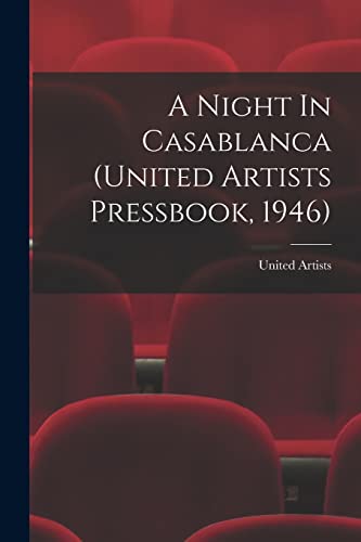 Beispielbild fr A Night In Casablanca (United Artists Pressbook, 1946) zum Verkauf von GreatBookPrices