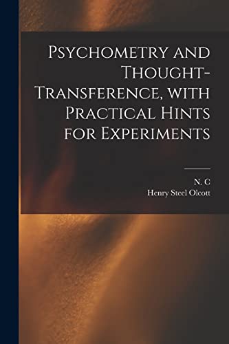 Stock image for Psychometry and Thought-transference, With Practical Hints for Experiments for sale by Lucky's Textbooks