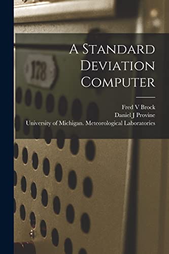 Imagen de archivo de A Standard Deviation Computer [electronic Resource] a la venta por Lucky's Textbooks