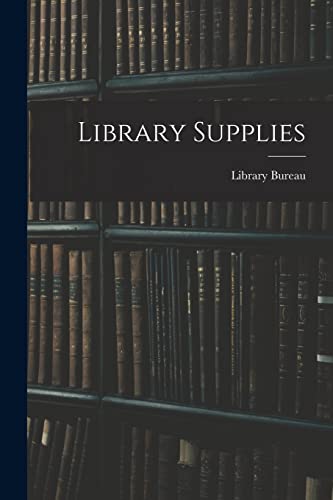 Stock image for Library Supplies for sale by PBShop.store US