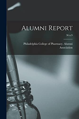 Imagen de archivo de Alumni Report; 36 n.9 a la venta por PBShop.store US