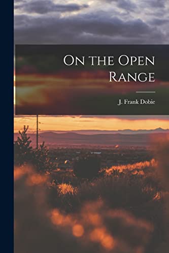 Imagen de archivo de On the Open Range a la venta por GreatBookPrices