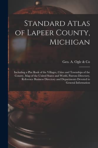 Stock image for Standard Atlas of Lapeer County, Michigan for sale by PBShop.store US