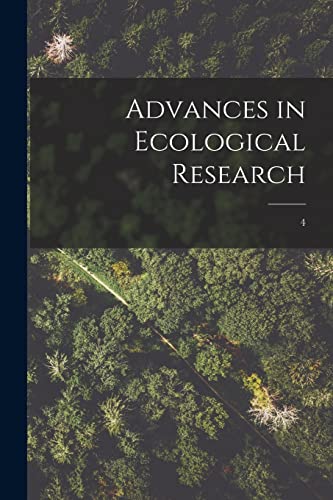 Stock image for Advances in Ecological Research; 4 for sale by Lucky's Textbooks