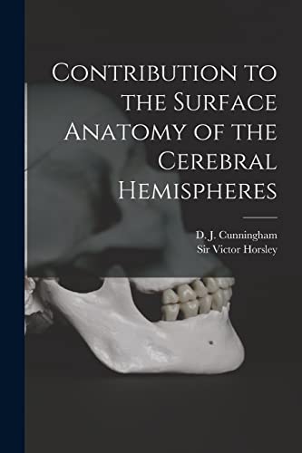 9781014520005: Contribution to the Surface Anatomy of the Cerebral Hemispheres