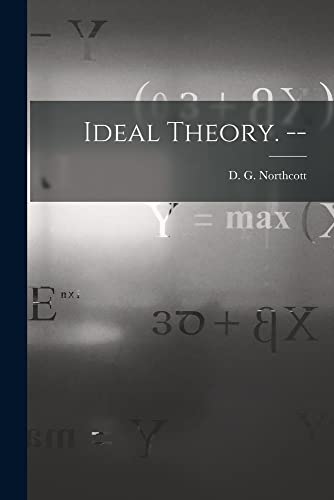 Stock image for Ideal Theory. -- for sale by GreatBookPrices