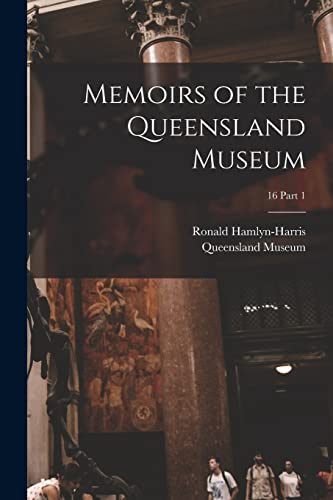 Beispielbild fr Memoirs of the Queensland Museum; 16 part 1 zum Verkauf von PBShop.store US