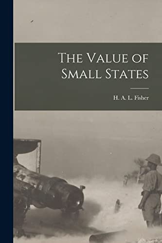 Imagen de archivo de The Value of Small States [microform] a la venta por Ria Christie Collections