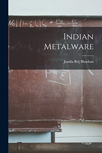 Stock image for Indian Metalware for sale by THE SAINT BOOKSTORE