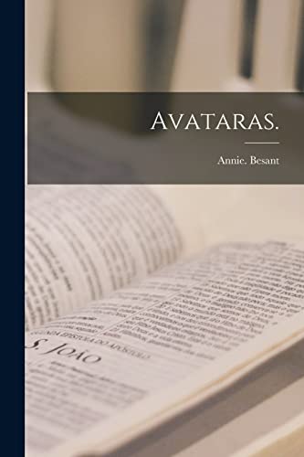 Stock image for Avataras. for sale by Lucky's Textbooks