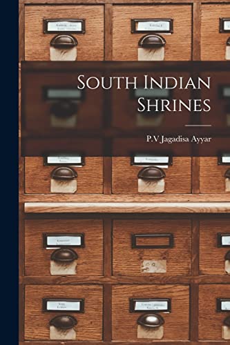 Beispielbild fr South Indian Shrines zum Verkauf von Ria Christie Collections