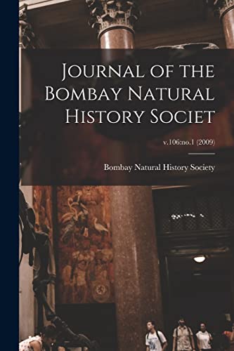 Imagen de archivo de Journal of the Bombay Natural History Societ; v.106 a la venta por PBShop.store US