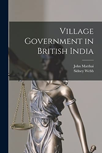 Beispielbild fr Village Government in British India zum Verkauf von Lucky's Textbooks