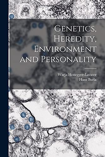 Imagen de archivo de Genetics, Heredity, Environment and Personality a la venta por THE SAINT BOOKSTORE