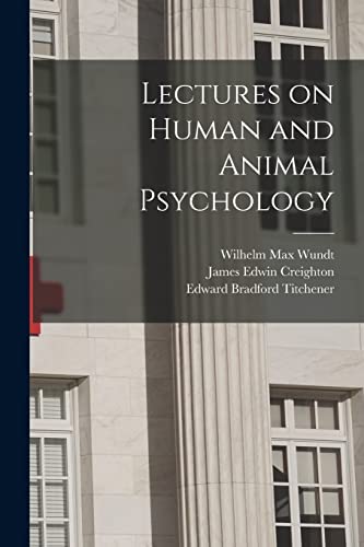 Imagen de archivo de Lectures on Human and Animal Psychology [electronic Resource] a la venta por Lucky's Textbooks