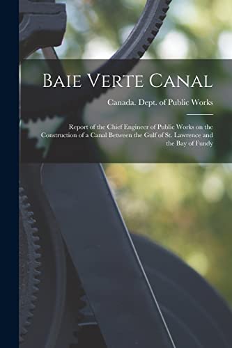Stock image for Baie Verte Canal [microform] for sale by PBShop.store US