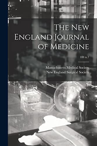 Beispielbild fr The New England Journal of Medicine; 184 n.7 zum Verkauf von Chiron Media
