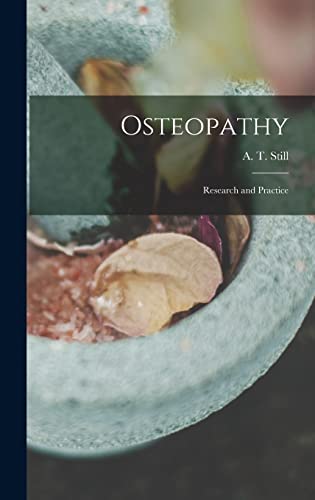 Imagen de archivo de Osteopathy: Research and Practice a la venta por GreatBookPrices