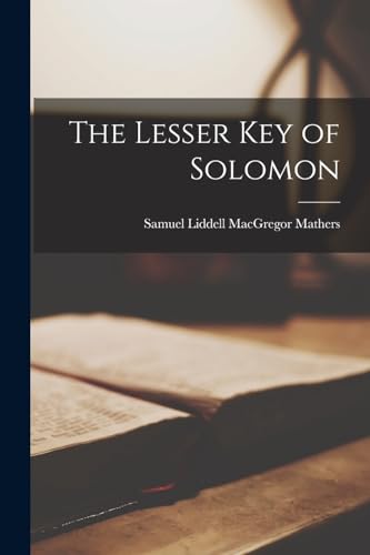 Beispielbild fr The Lesser Key of Solomon zum Verkauf von THE SAINT BOOKSTORE