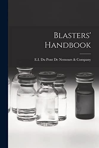 Stock image for Blasters' Handbook for sale by PBShop.store US