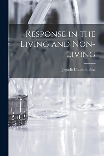 Stock image for Response in the Living and Non-Living for sale by THE SAINT BOOKSTORE