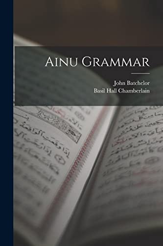 Imagen de archivo de Ainu Grammar a la venta por GreatBookPrices