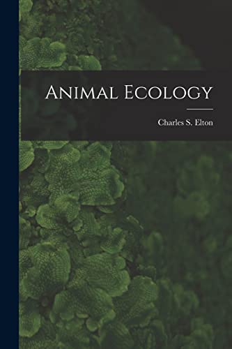 Imagen de archivo de Animal Ecology a la venta por GreatBookPrices