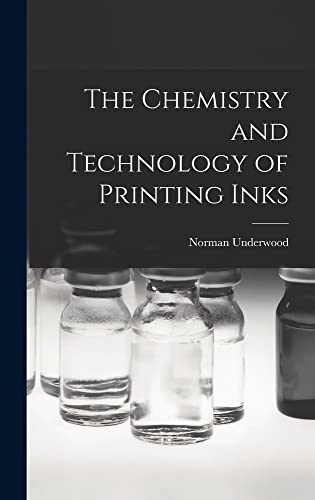 Imagen de archivo de The Chemistry and Technology of Printing Inks a la venta por THE SAINT BOOKSTORE