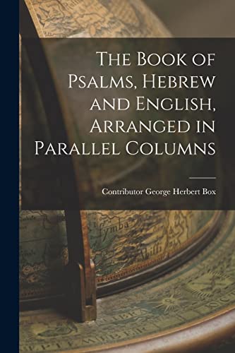 Stock image for The Book of Psalms, Hebrew and English, Arranged in Parallel Columns for sale by GreatBookPrices