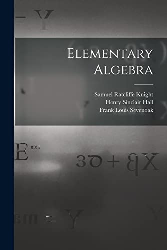 Beispielbild fr Elementary Algebra zum Verkauf von PBShop.store US