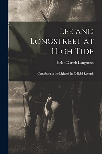 Stock image for Lee and Longstreet at High Tide for sale by PBShop.store US