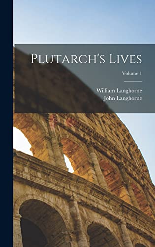 9781015543591: Plutarch's Lives; Volume 1