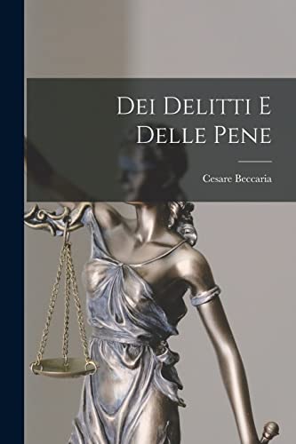 Stock image for Dei Delitti e Delle Pene for sale by GreatBookPrices