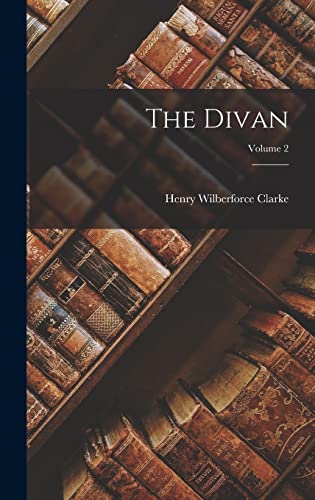 Stock image for The Divan; Volume 2 for sale by THE SAINT BOOKSTORE