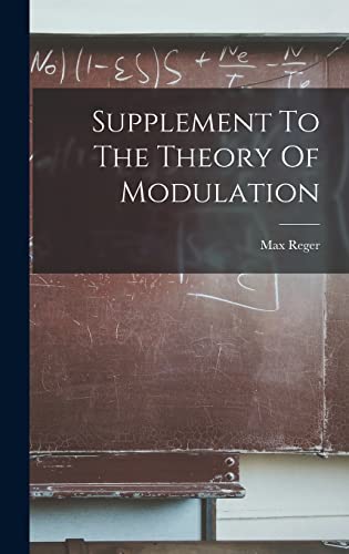 Beispielbild fr Supplement To The Theory Of Modulation zum Verkauf von GreatBookPrices