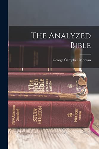 Beispielbild fr The Analyzed Bible zum Verkauf von Chiron Media