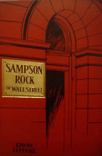 Stock image for Sampson Rock of Wall Street for sale by GreatBookPrices